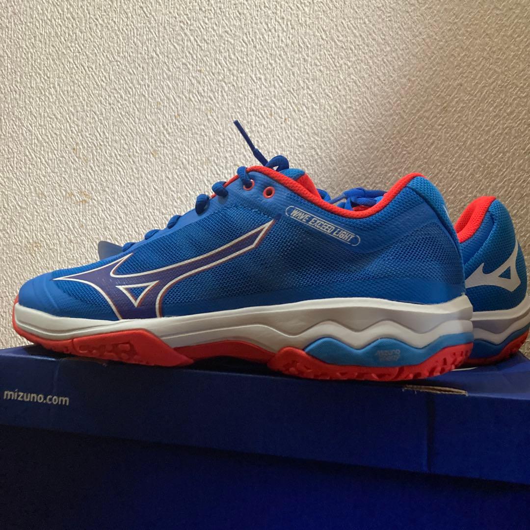 テニスシューズ　27.5cm　ウェーブエクシード　LIGHT WIDE OC