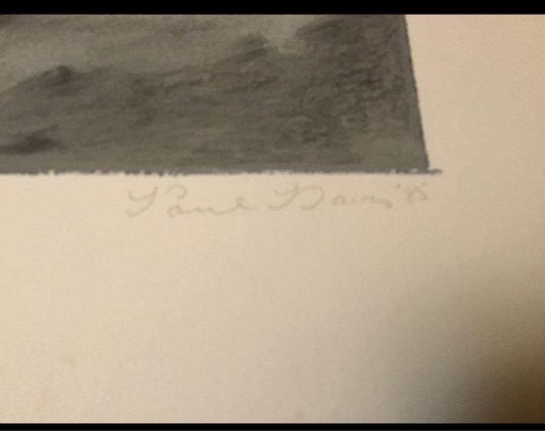 リトグラフPaul Davis ポール・デイヴィスBig Apple(1985)