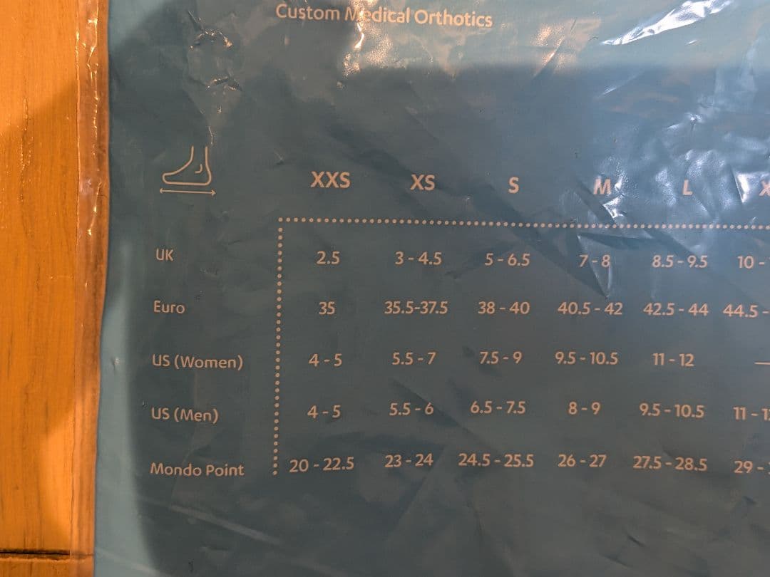 Formthotics インソール ピンクブルー　Lサイズ