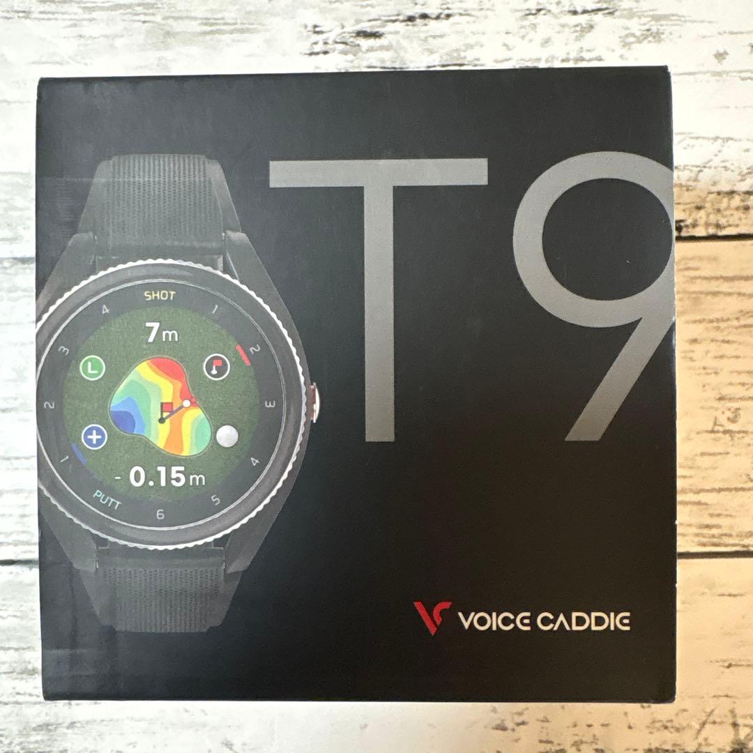 VOICE CADDIE T9 黒 GPSゴルフウォッチ