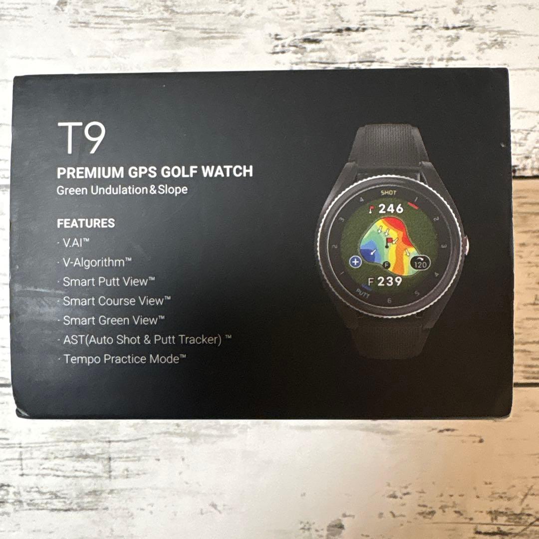 VOICE CADDIE T9 黒 GPSゴルフウォッチ