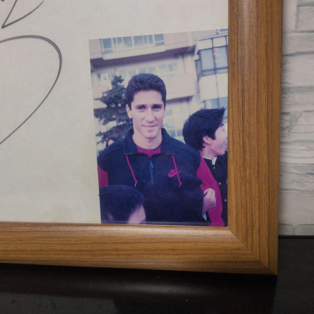 ブラジル代表 ジョルジーニョ 直筆サイン生入り写真 超希少　鹿島アントラーズ