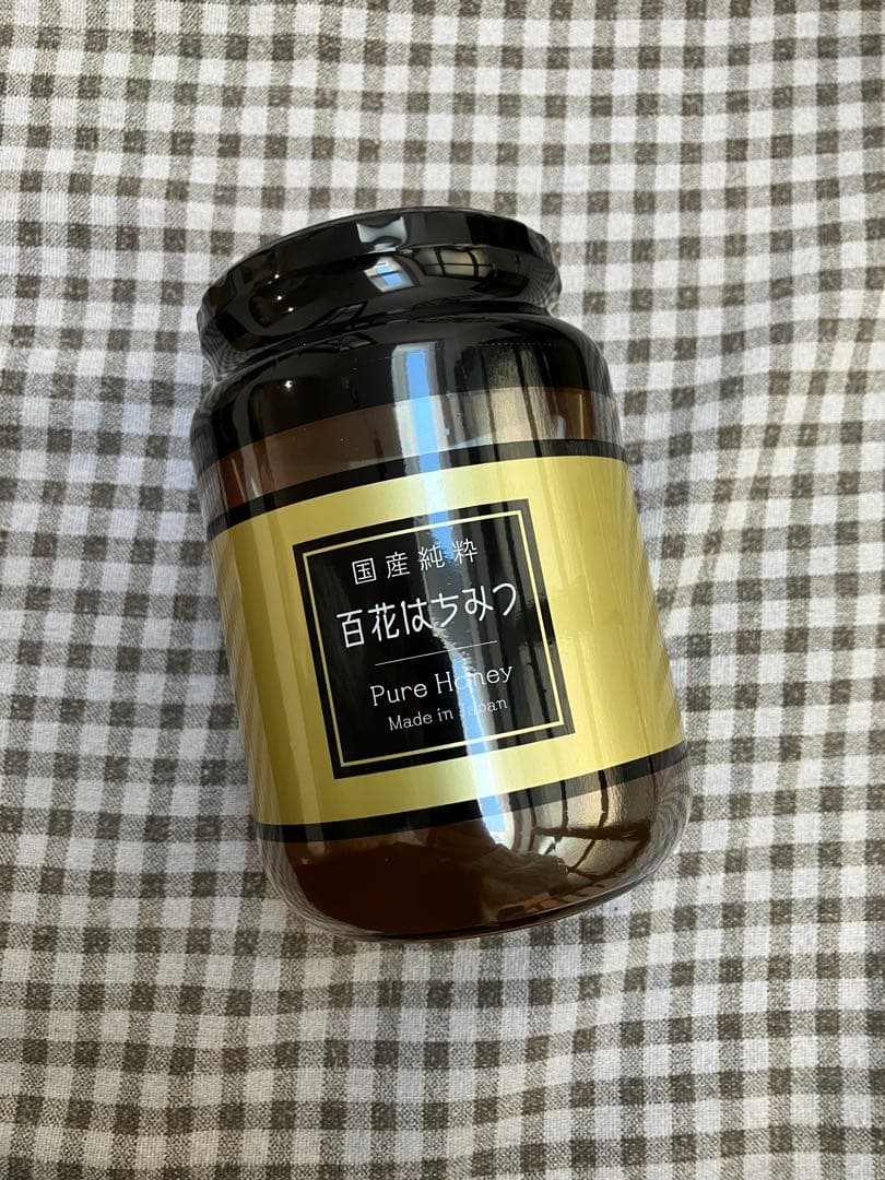 はちみつの恵　国産純粋百花はちみつ 1000g ４本セット　新品未使用未開封品