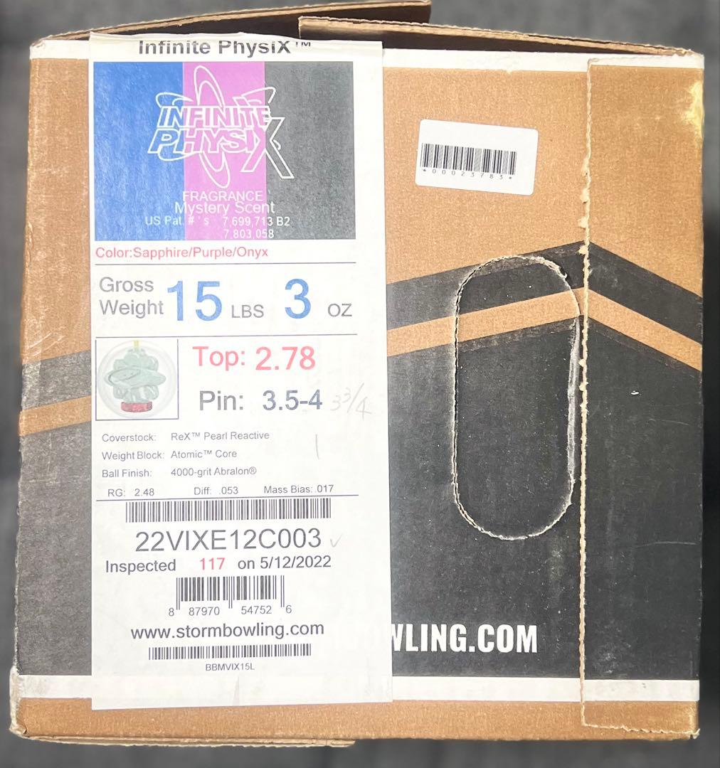 ★インフィニットフィジックス新品★15ポンド★ストーム★