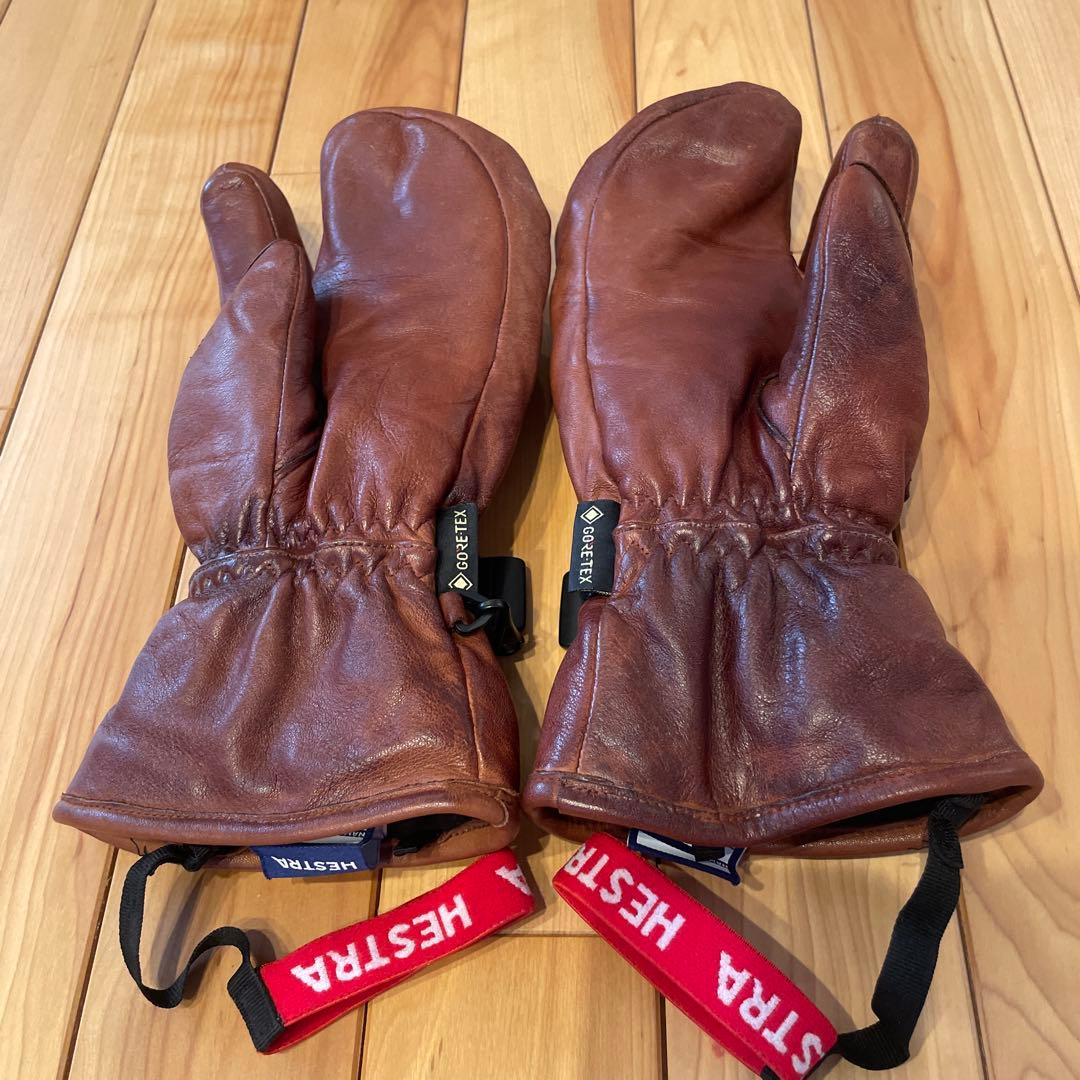 スキー・スノーボードアクセサリー HESTRA 3-Finger GTX Full Leather 5