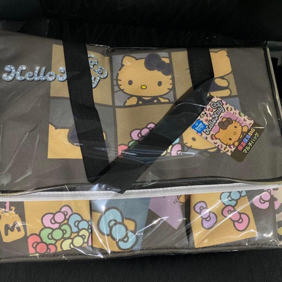 サンリオ　キティ　ギャル　ヒョウ柄　キーケース　ぬいぐるみ　バッグ　保冷バッグ