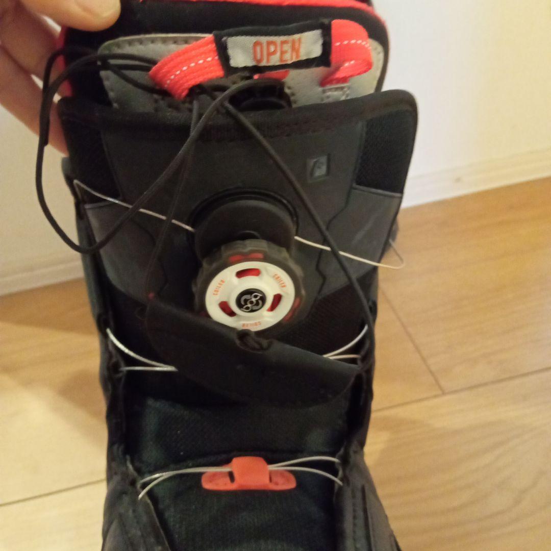 カッコいいHead スノーボードブーツ ブラック/レッド26センチ