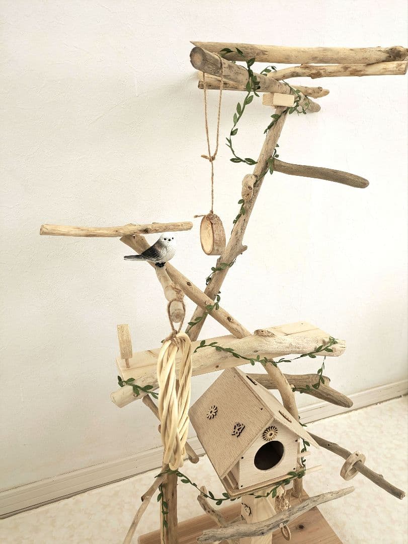 バードアスレチック63 流木 バードジム　バードトイ