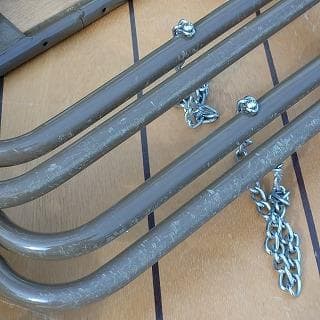 LOGOS　木製　キャンピング　テーブル　チェア