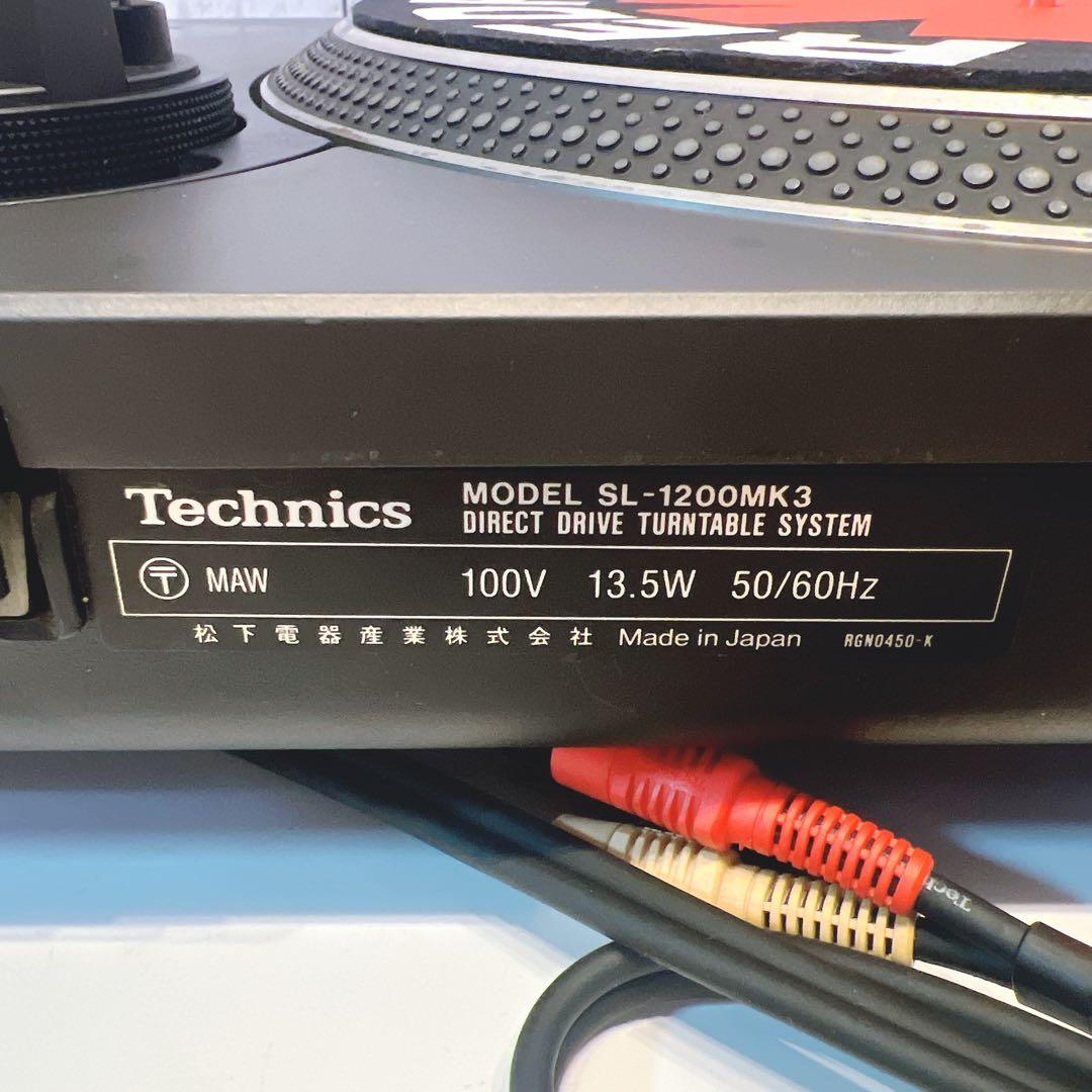 【限定1台】Technicsターンテーブル SL-1200MK3 DJ レコード