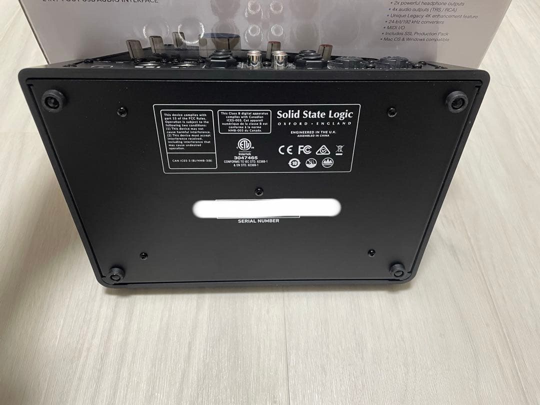 Solid State Logic SSL 2+ オーディオインターフェイス