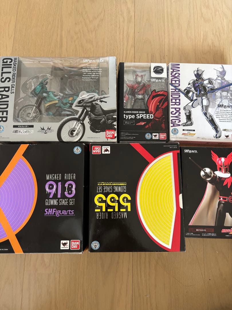【限定品・未開封品あり】SHFiguarts 仮面ライダー フィギュアセット