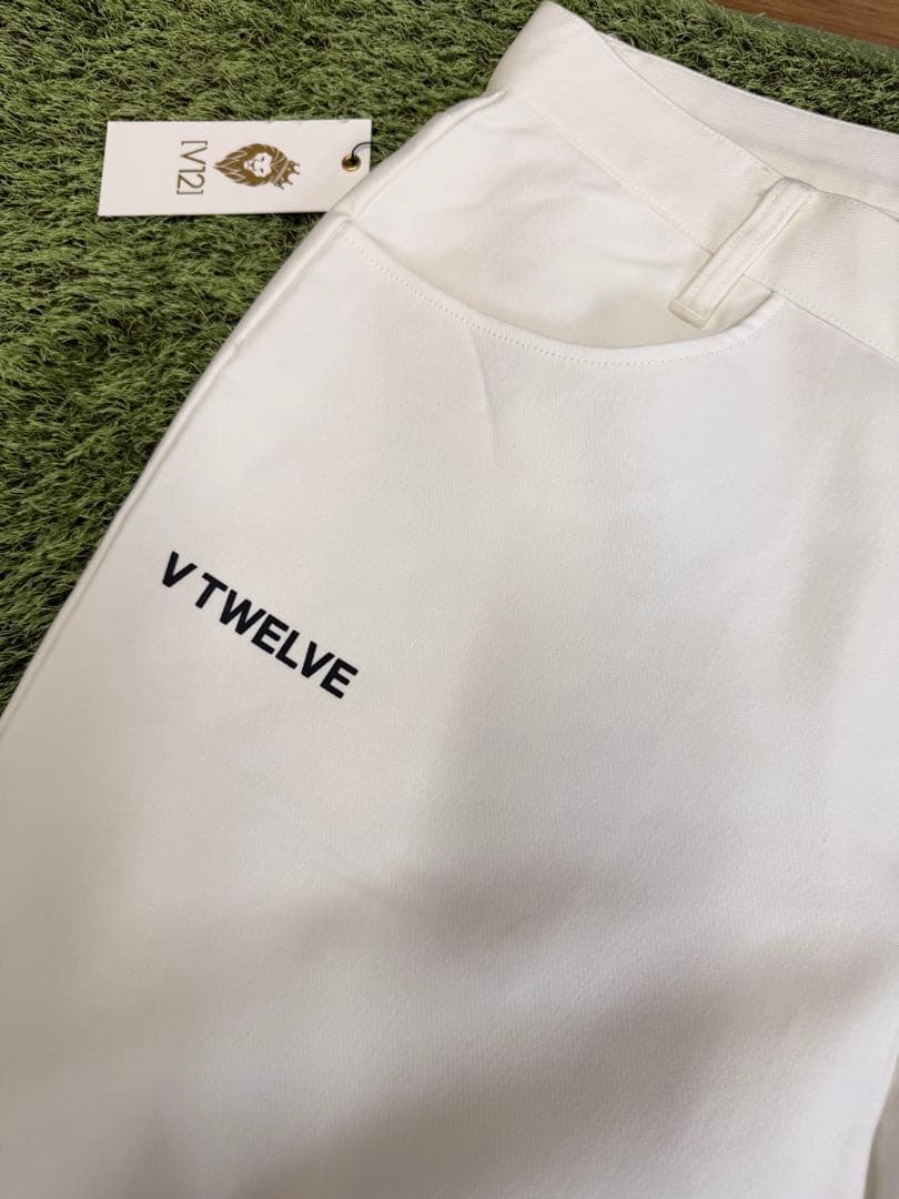 新品正規品【V12/XL】STYLE PANTSテーパードパンツストレッチゴルフ