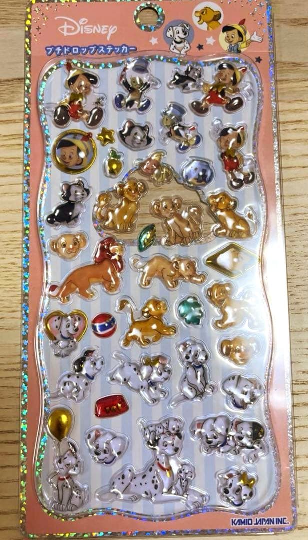 ディズニー 101匹わんちゃん フィギュア シール 廃盤品 激レア