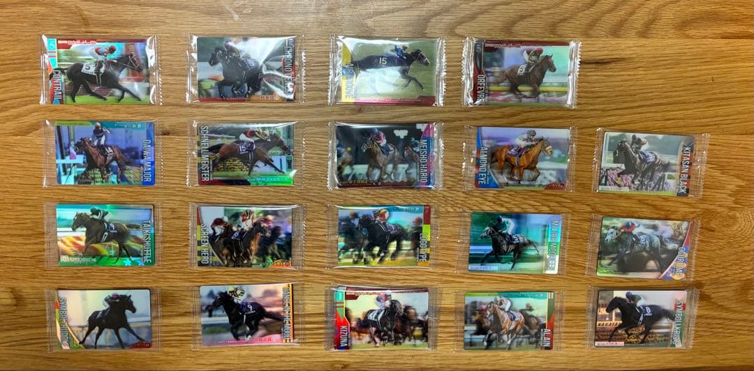 サラブレッドホースコレクション１枚500円