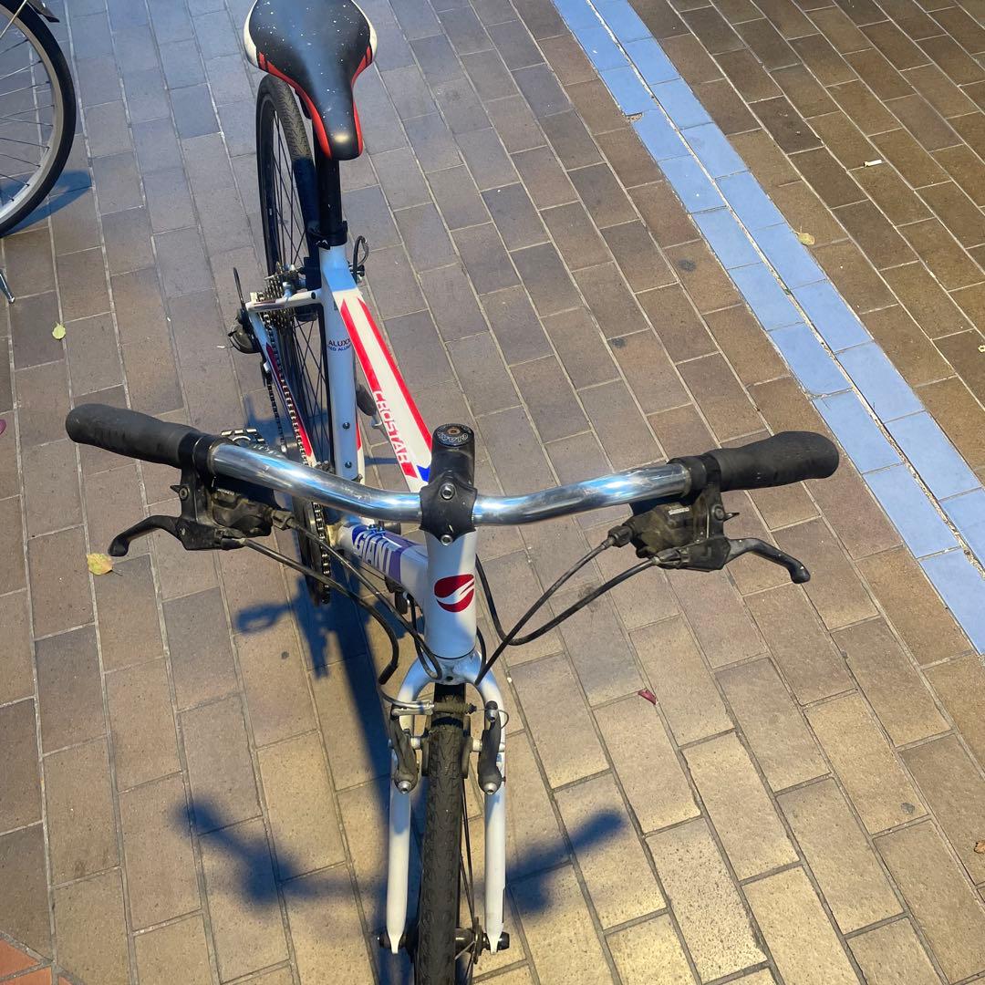 【極美品】 ジャイアント クロスター Sサイズ 2×8 タイヤとチェーン新品