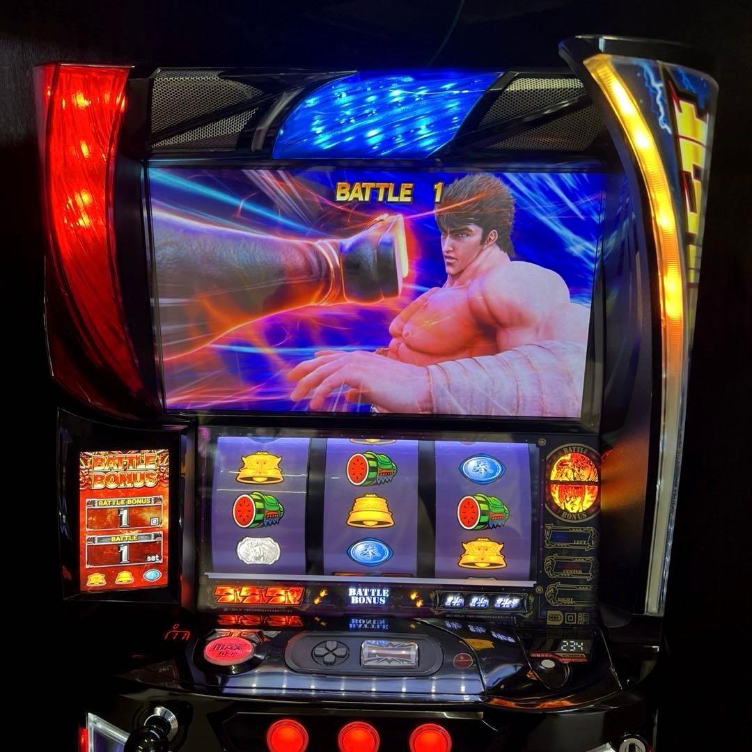 スマスロ「北斗の拳 」拳王パネル　送料無料　パチスロ実機