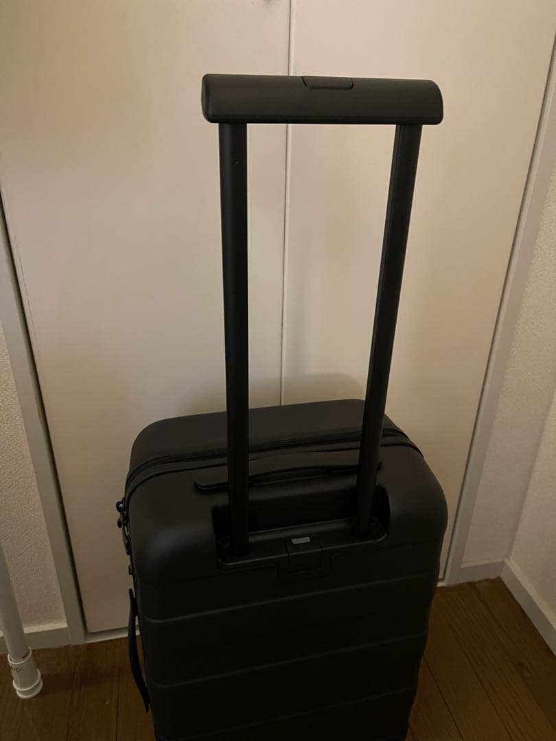 新品　無印良品　バーを自由に調節できるハードキャリーケース （36L）黒