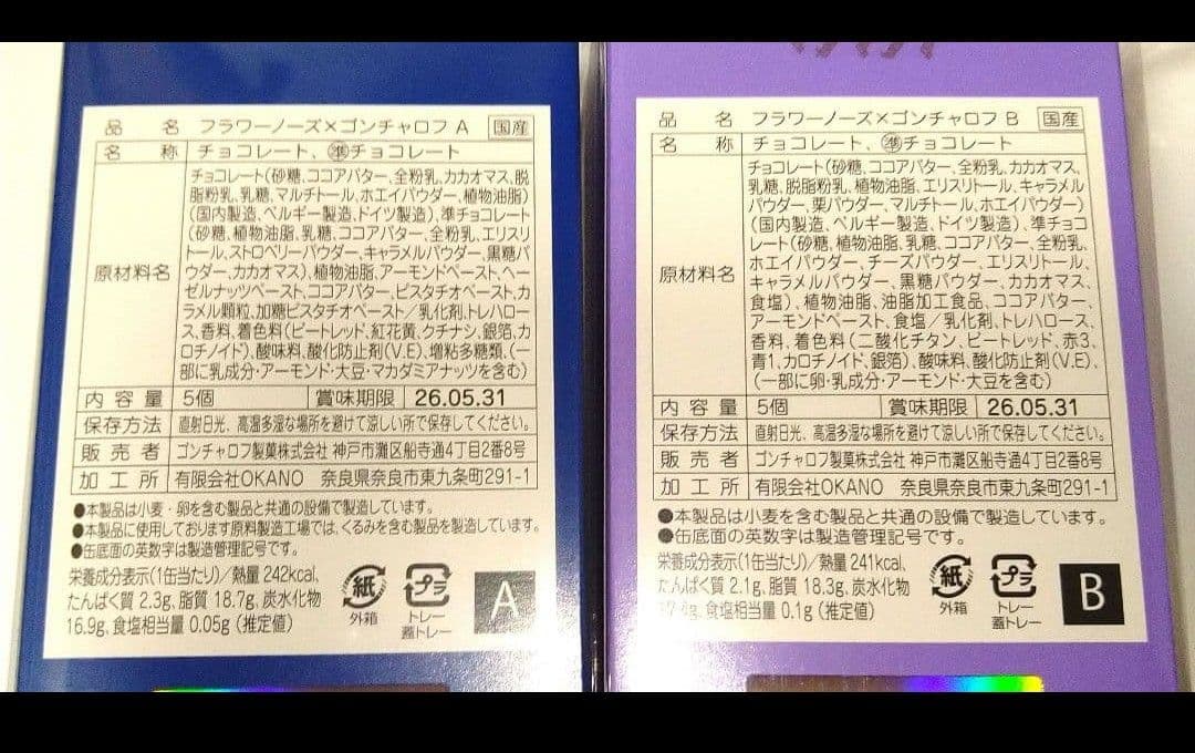 【10個セット】フラワーノーズ×ゴンチャロフ バレンタイン2026 チョコ