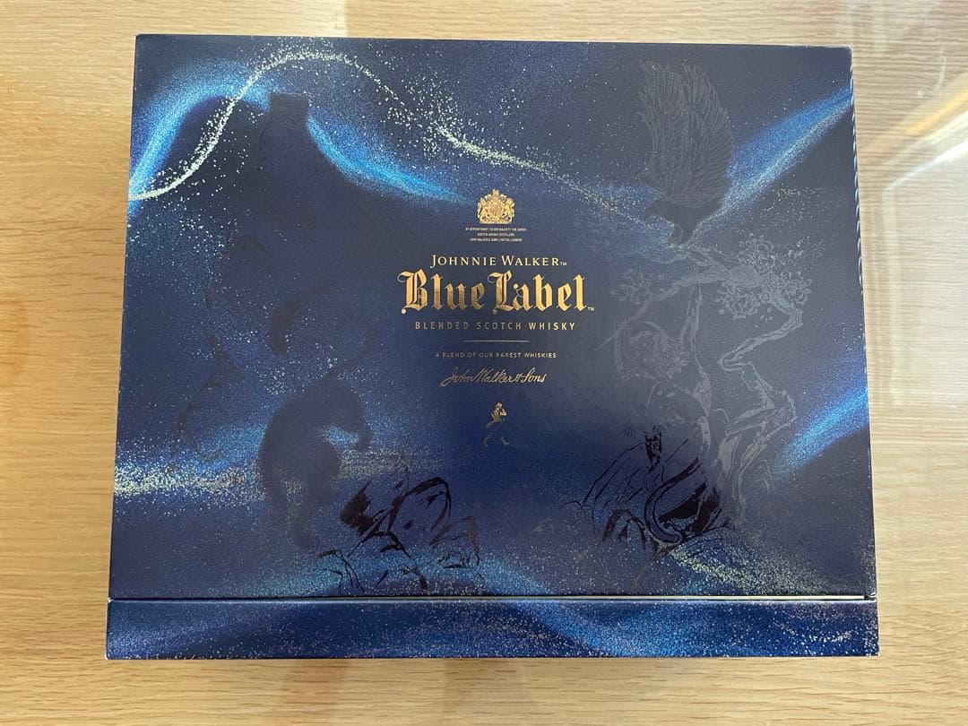 【中国限定版】ジョニーウォーカー Blue Label 200mlx4本セット