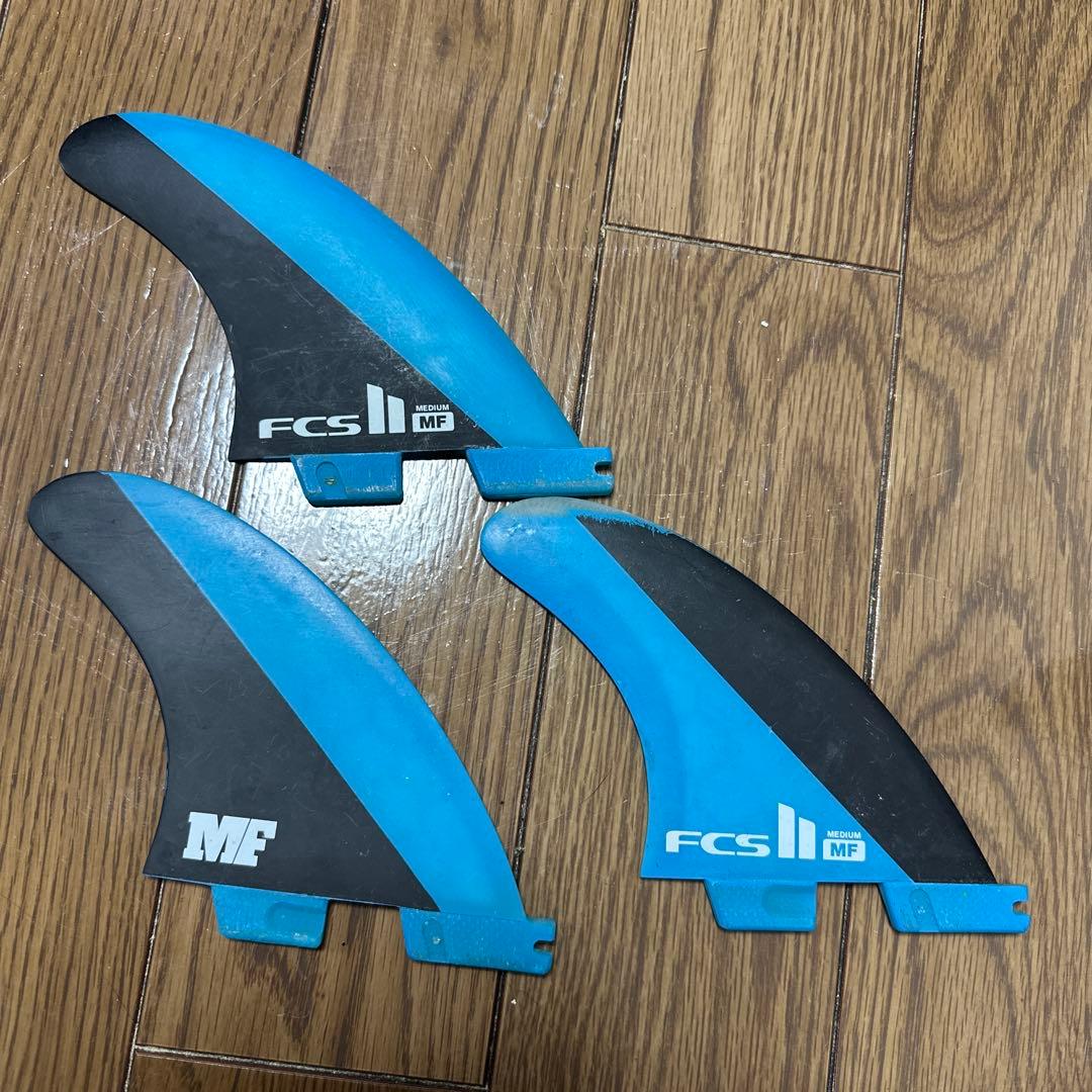 FCS II MF サーフボードフィン 3枚セット　mサイズ
