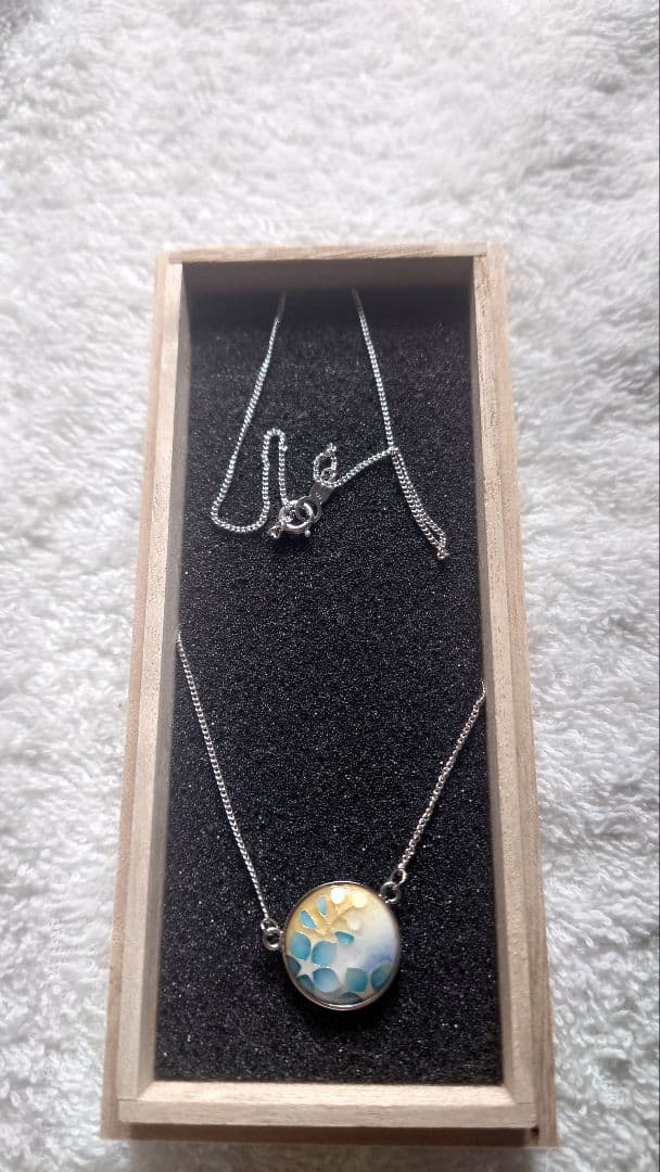 太田七宝×時をかける名刀　七宝焼きペンダント　後藤藤四郎　とくびぐみ