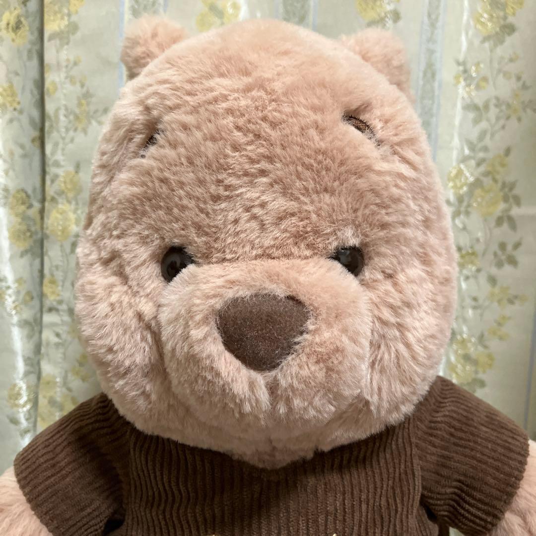 お顔厳選　プーさん ぬいぐるみ GODIVA コラボ　ディズニーストア