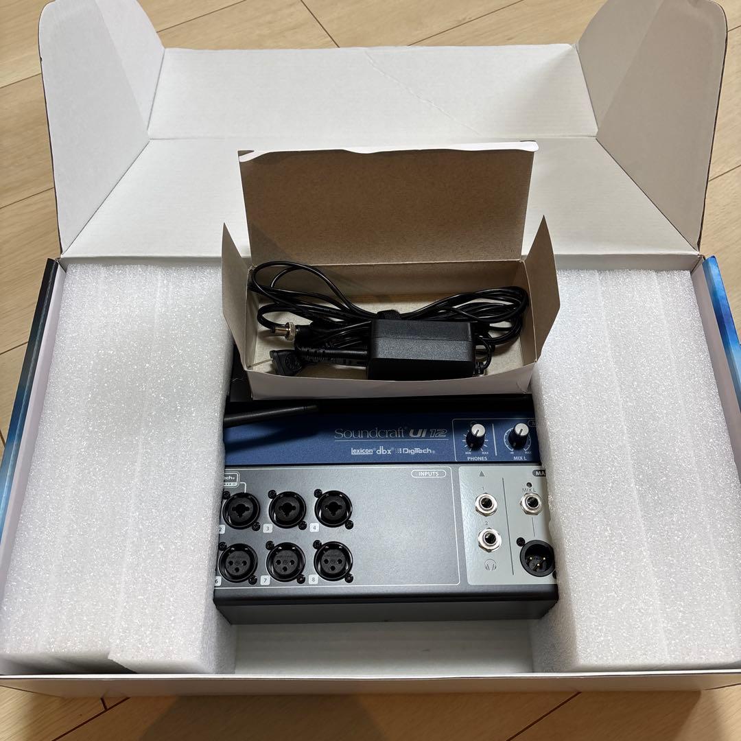 Soundcraft Ui12 デジタルミキサー 12入力