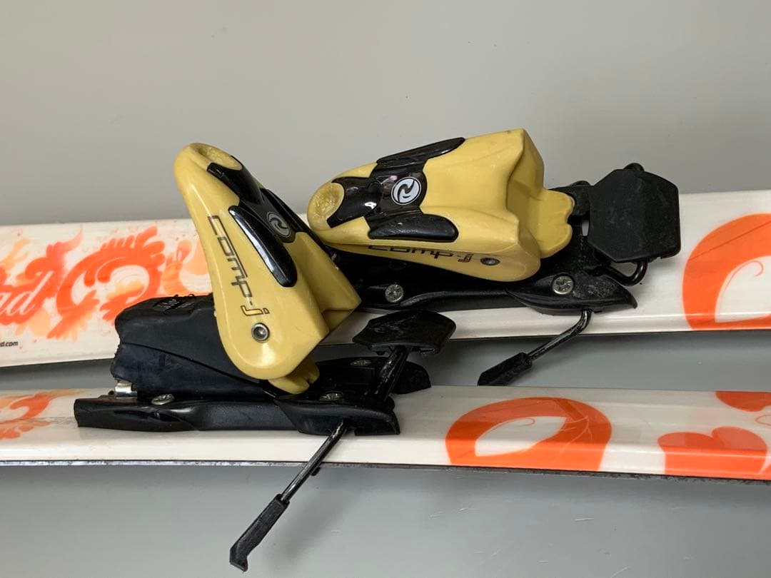 HEAD ジュニアスキーセット　板127cm／ブーツ24cm