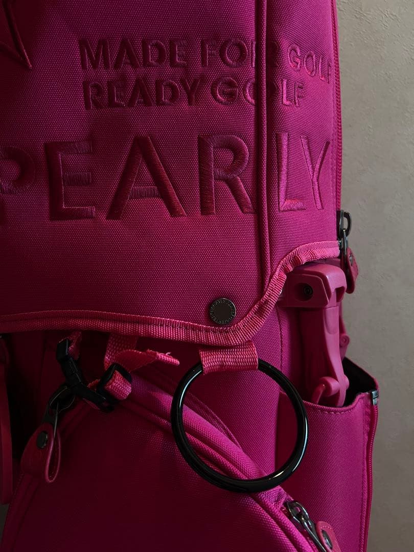 PEARL GATES ピンク キャディバッグ