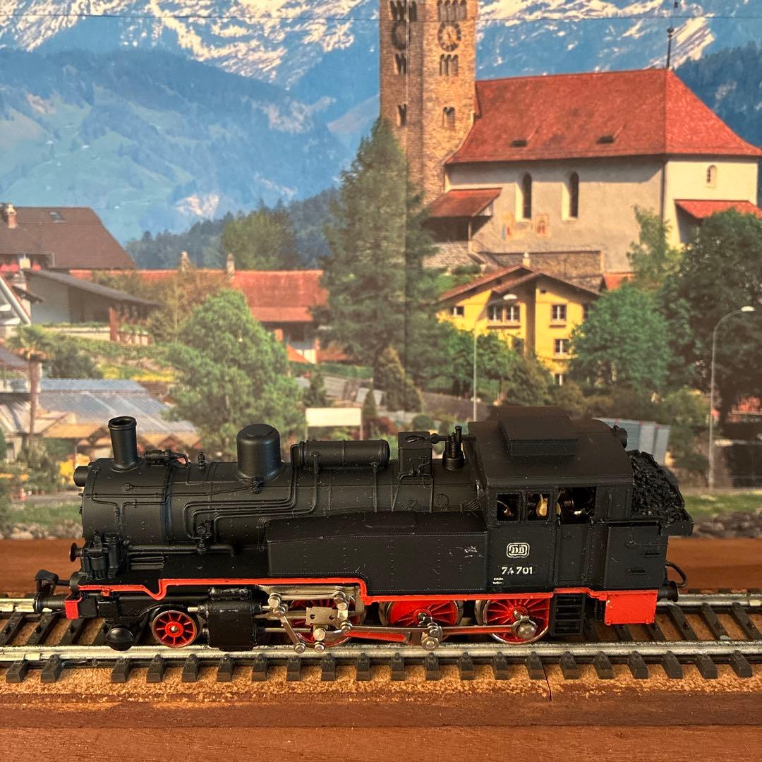 メルクリン HO 3095 74形 ドイツ連邦鉄道 タンク機関車 元箱入り 美品