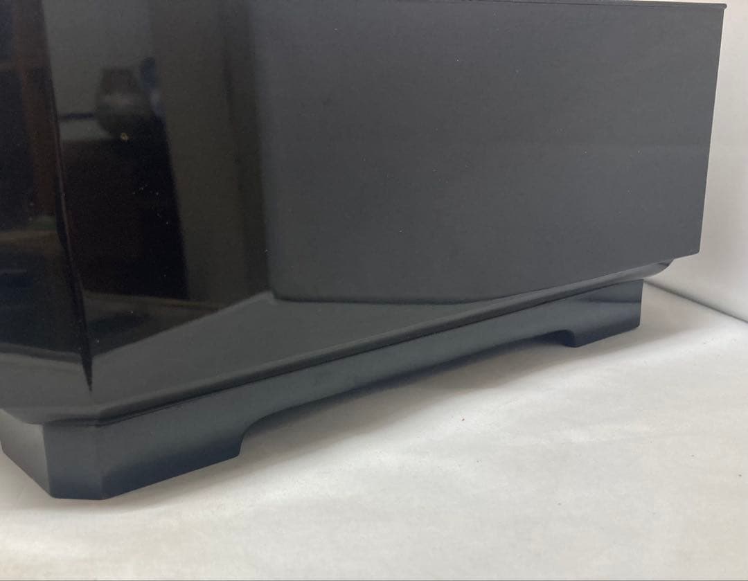 B551b「真塗 四方形菓子器」中村宗哲作　共箱　茶道具　千家十職　黒漆塗