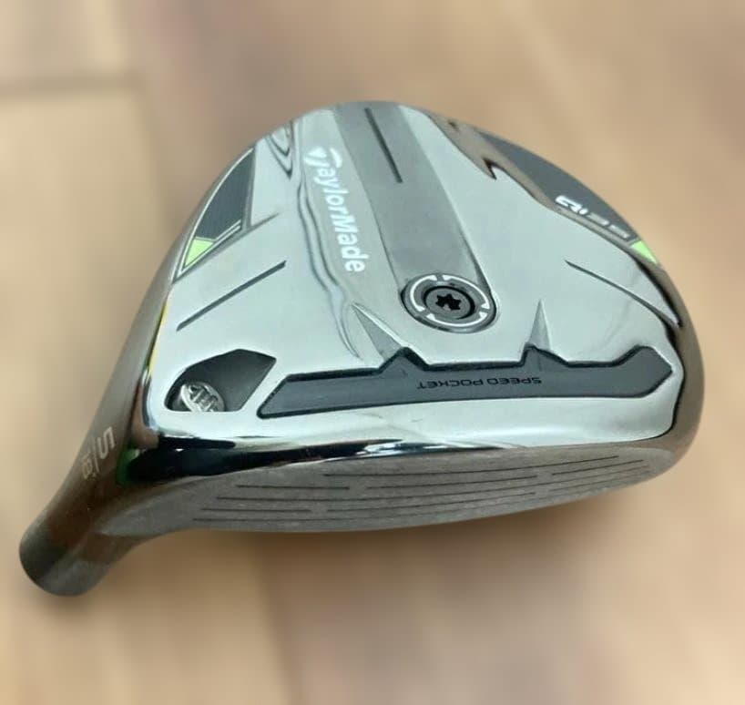 Qi35 フェアウェイウッド 5W（5番ウッド）　テーラーメイド保証書、カバー付