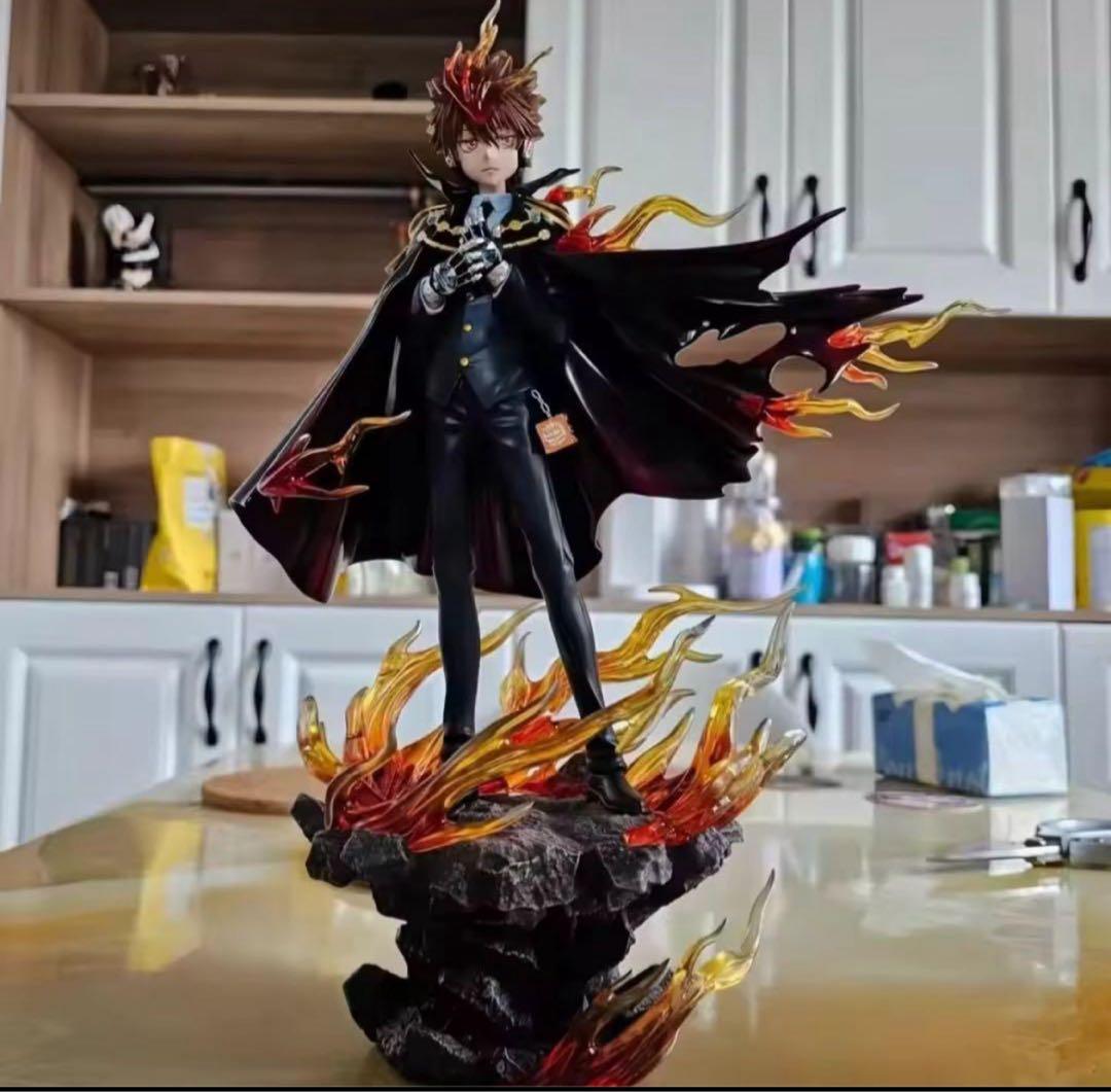 家庭教師ヒットマンREBORN! 沢田　綱吉　フィギュア　34cm 海外輸入品