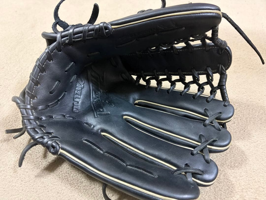 ミズノ イチローモデル 白ラベル 外野用 旧ラベル 状態良好