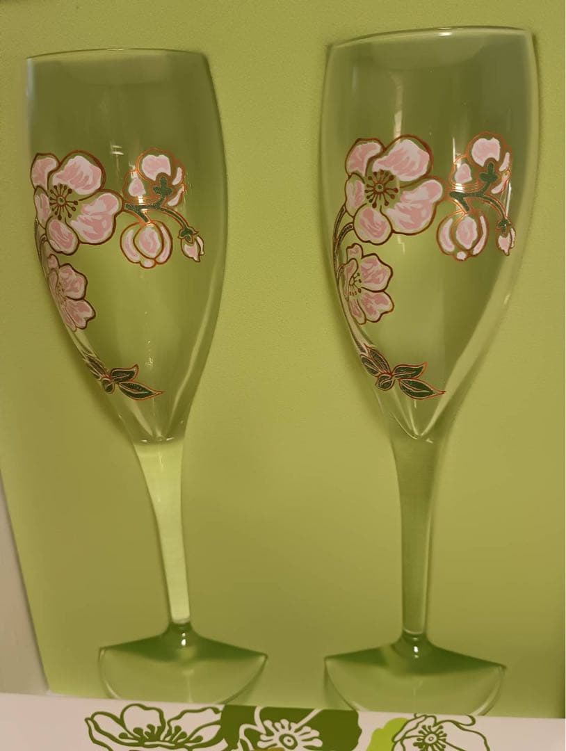 R*T様 【2004年・希少】ベルエポック シャンパンセット グラス・オリジナル