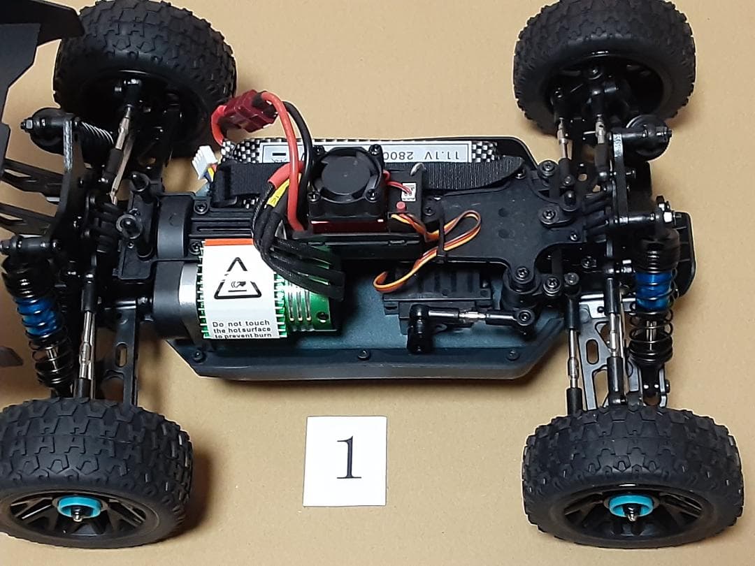 【ジャンク新品】XDKJ-001 BLUE 95km/h 3S 2800mAh①