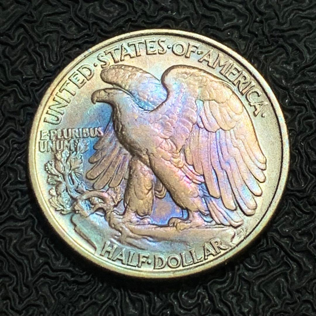 1943年 ウォーキングリバティ銀貨