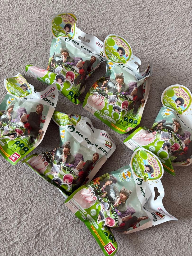 Mrs.Green Apple ミセス びっくらたまごバスボール バスボム 6個
