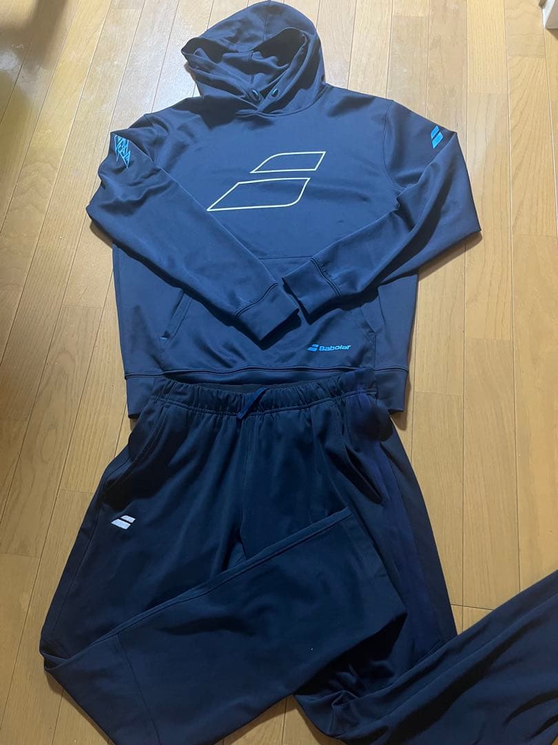 バボラ　メンズ　テニスウェア　上下セット　M