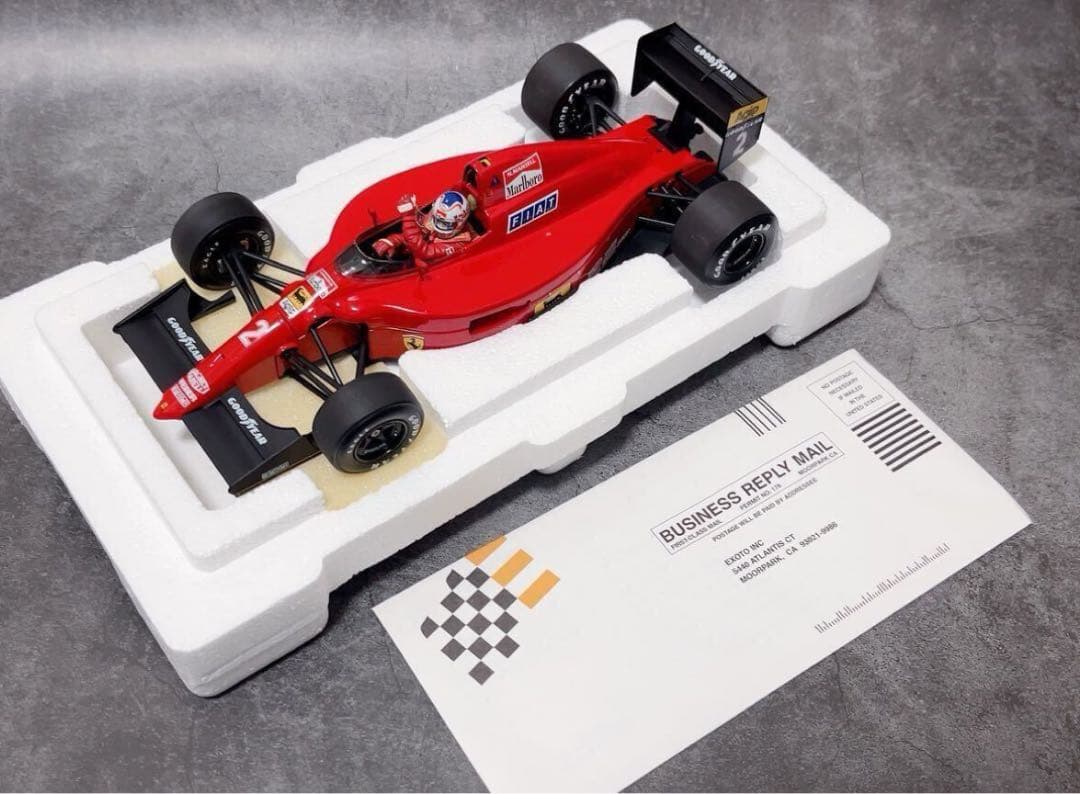 エグゾト 1/18 フェラーリ 641/2 ポルトガルGP 1990