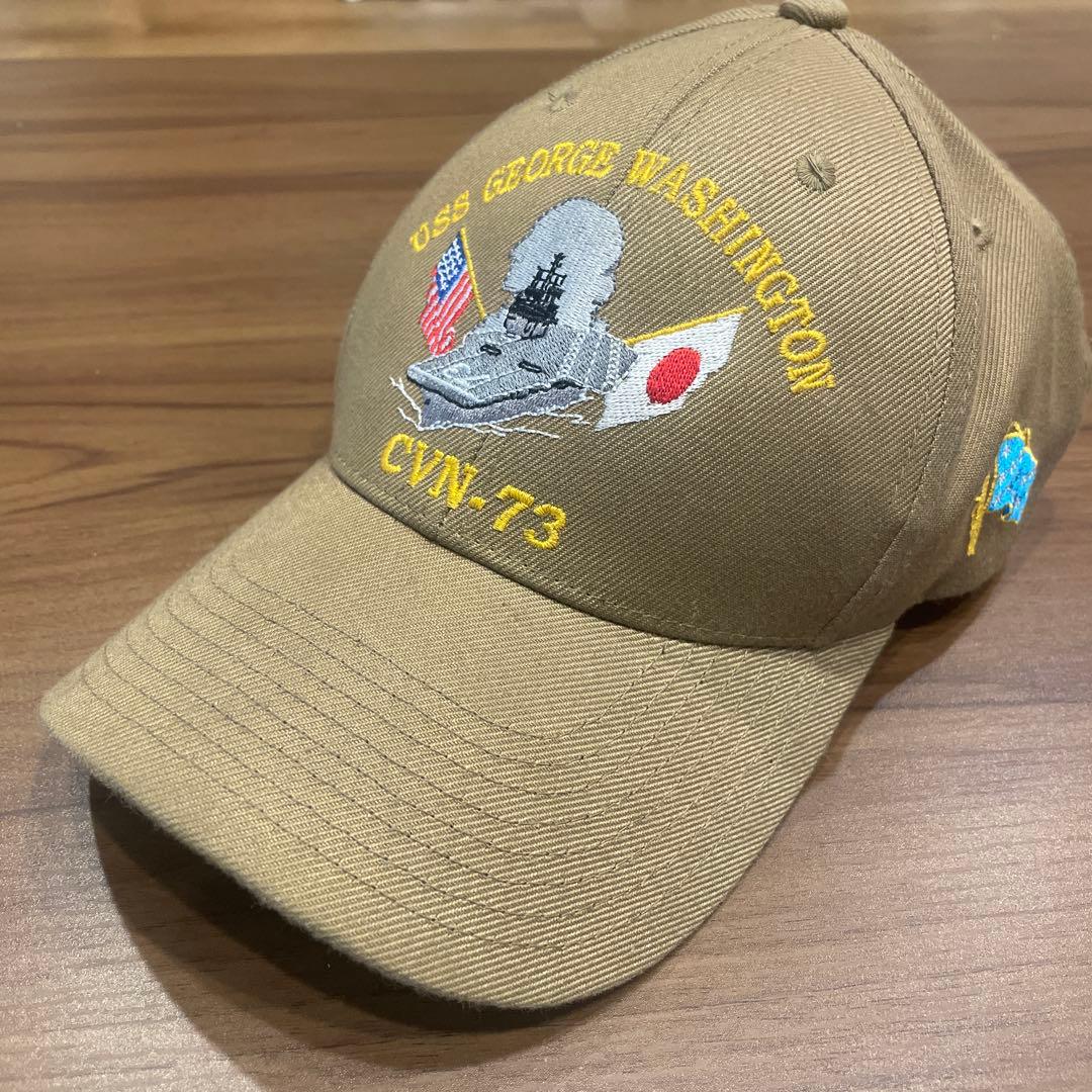 USS ジョージワシントン　USN USNAVY 識別帽子　cvn73