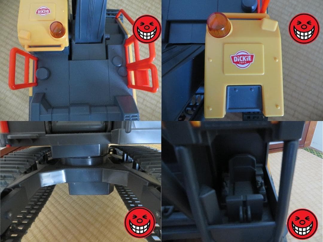 ディッキートイズ❊VOLVO(ボルボ)ショベルカー.ラジコン.リモコン付