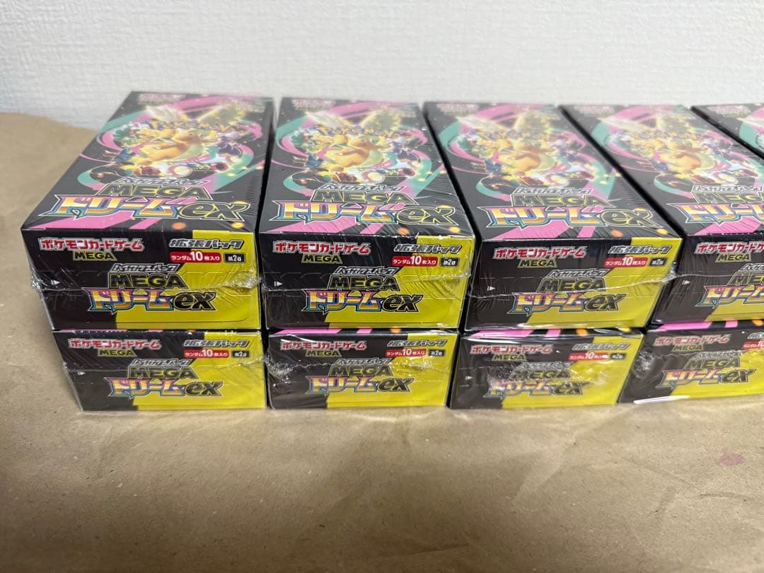 ポケモンカードゲーム MEGAドリームex 20BOX 新品未開封シュリンク付き
