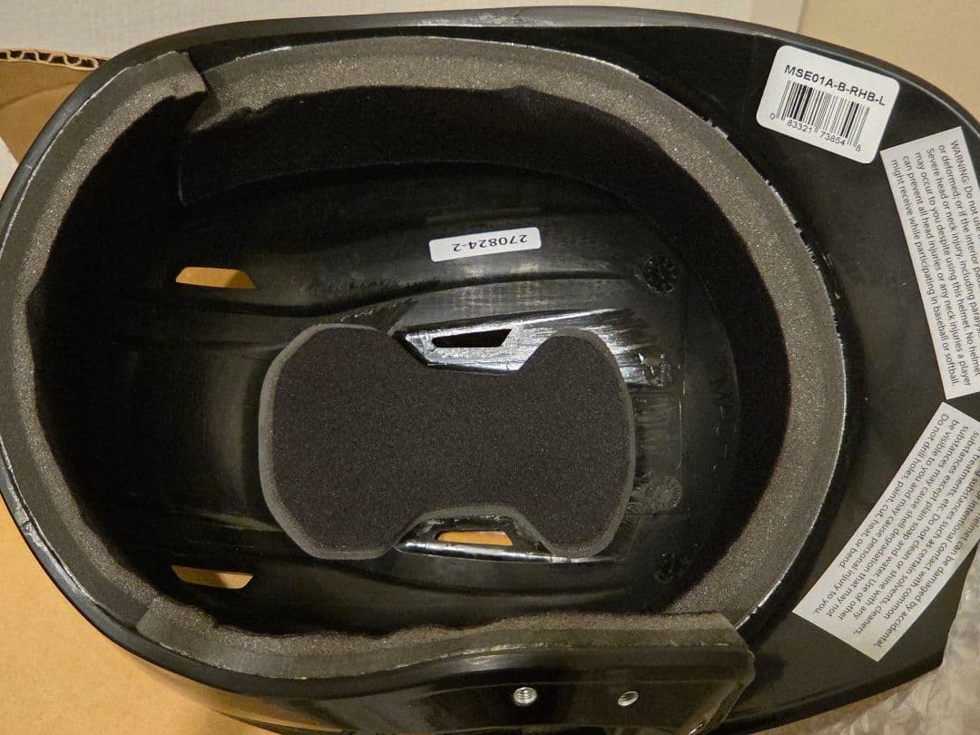 【新品】Rawlings 右打者 片耳ヘルメ L