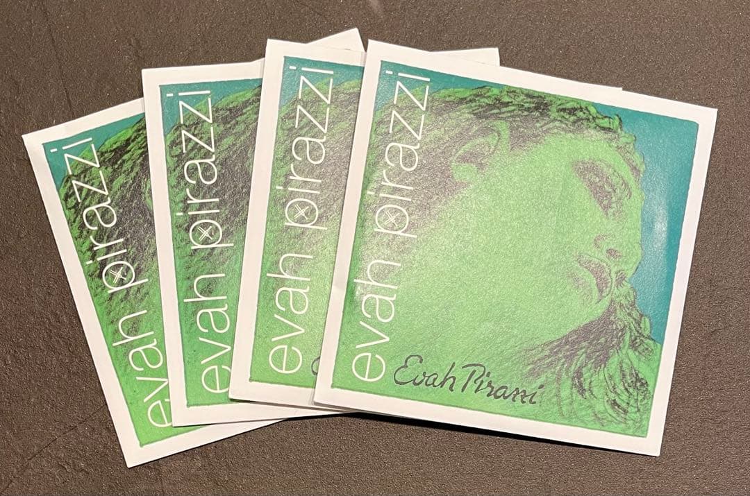 エヴァ•ピラッツィ バイオリン弦 E,A,D,G線セット (1/2-3/4)