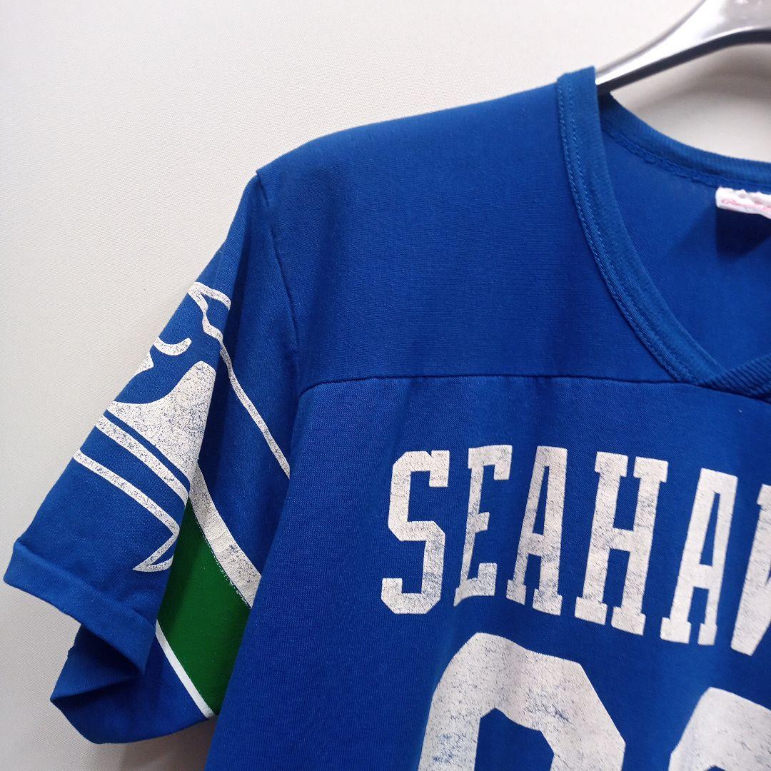 ローリングスUSA製 シアトル・シーホークス フットボールTシャツ NFL