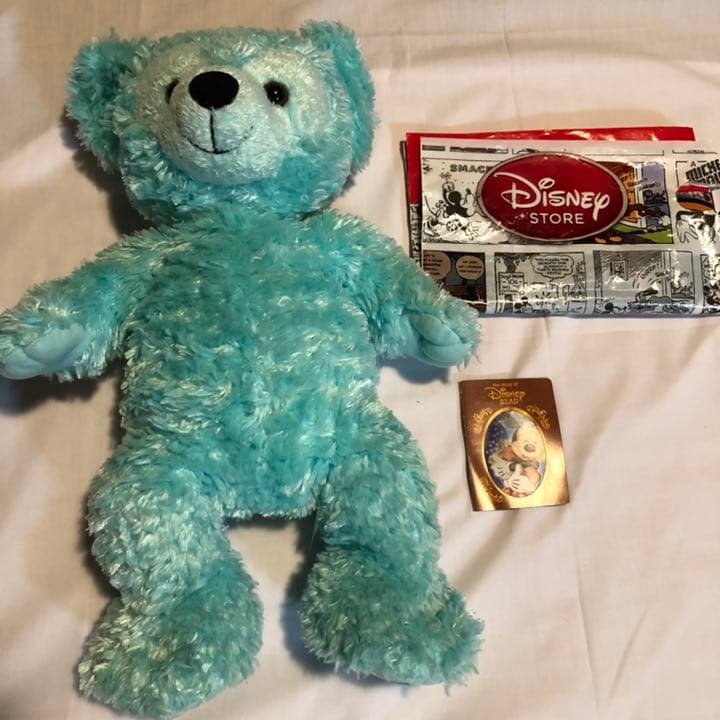 最終値下【希少/レア】WDW ディズニーベア 限定ダッフィー エメラルドグリーン