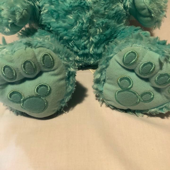 最終値下【希少/レア】WDW ディズニーベア 限定ダッフィー エメラルドグリーン