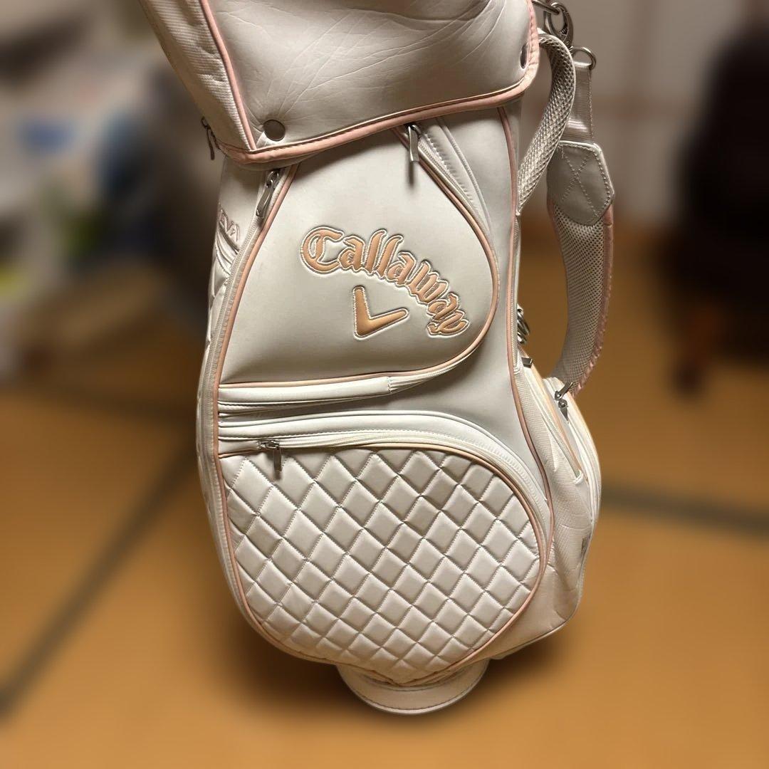 Callaway ゴルフ キャディバッグ レディース キャロウェイ ホワイト